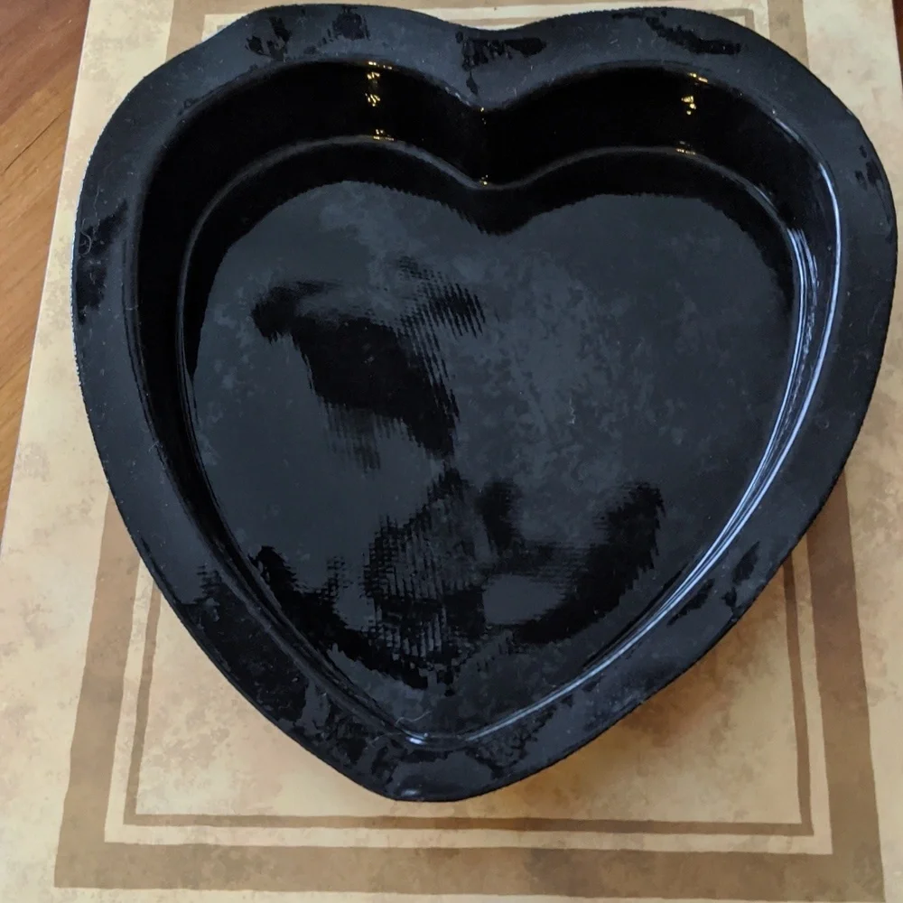 Demarle Flexipan Heart Baking Mould Dish Silicone HTF Excellent Condition